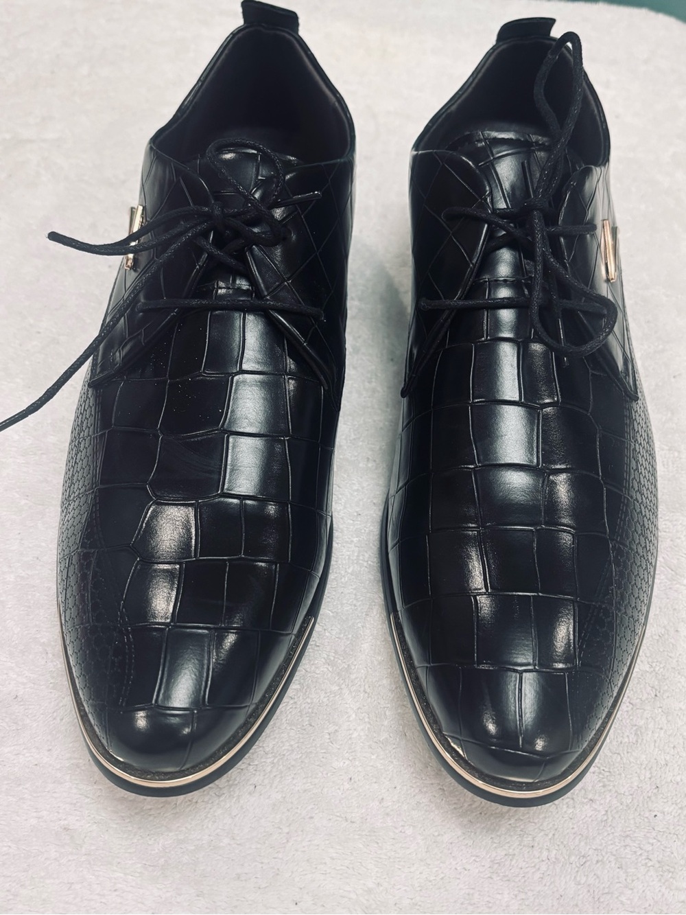 Brand New Men’s Oxford Dress Shoes - size 48 EU / 13.5 USA - box 80